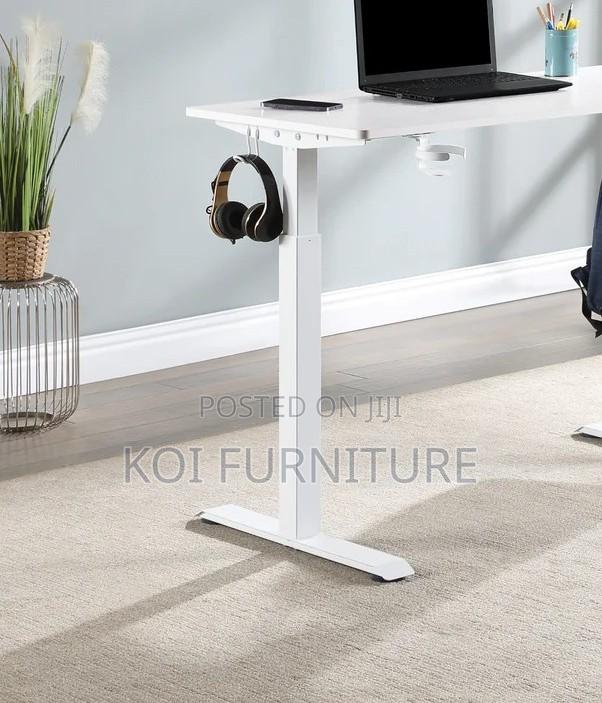 Office Desk; 1.2 Meters Electric Adjustable Home Office Desks - thumbnail 4