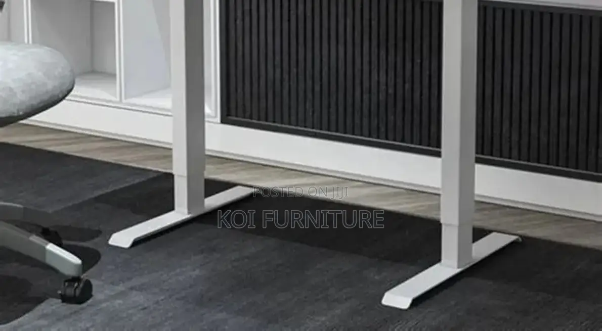 Office Desk; 1.2 Meters Electric Adjustable Home Office Desks