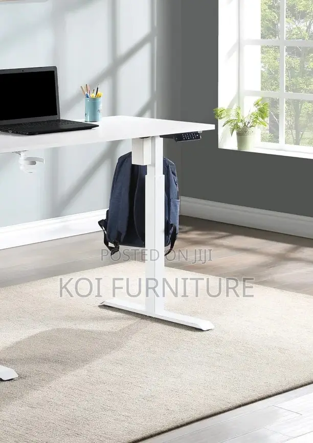 Office Desk; 1.2 Meters Electric Adjustable Home Office Desks