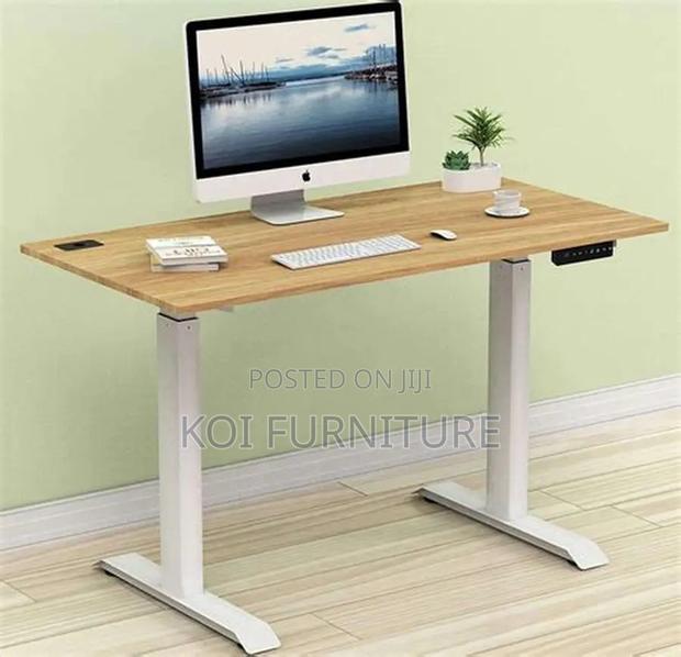 Office Desk; 1.2 Meters Electric Adjustable Home Office Desks - thumbnail 9