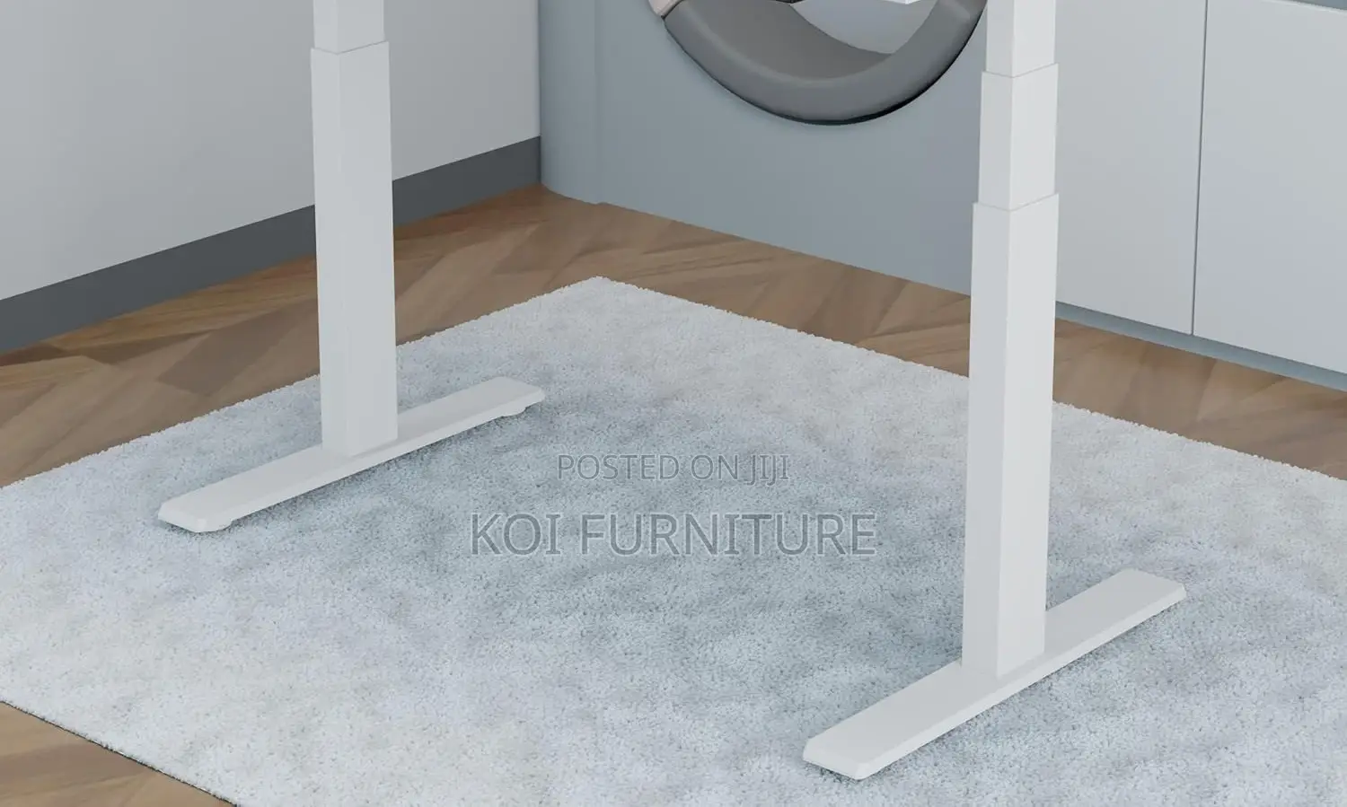 Office Desk; 1.2 Meters Electric Adjustable Home Office Desks