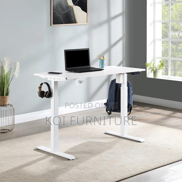 Office Desk; 1.2 Meters Electric Adjustable Home Office Desks - thumbnail 12