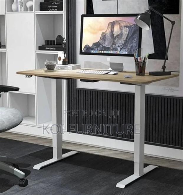 Office Desk; 1.2 Meters Electric Adjustable Home Office Desks - thumbnail 13