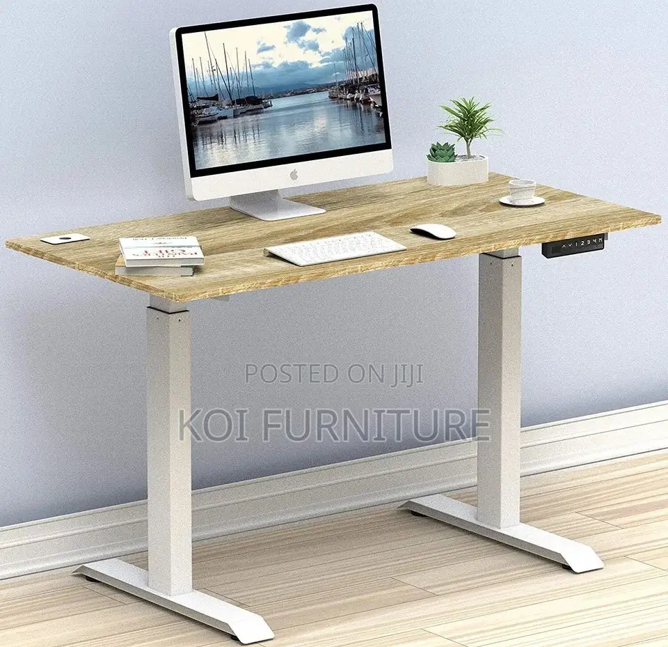 Office Desk; 1.2 Meters Electric Adjustable Home Office Desks
