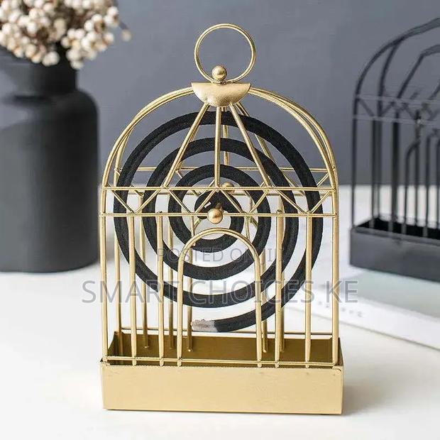 New Mosquito Coil Holder Bird Cage Shape - thumbnail 4