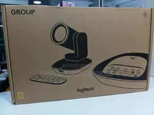 This Is a Logitech Group Video Conferencing System for Large Rooms.