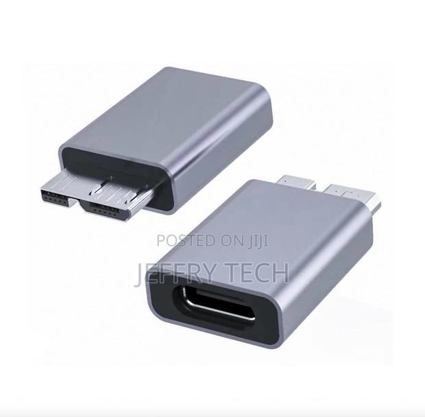 Usb 3.0 Type-C Female to Micro B Male Adapter for Mobile Hard Disk - thumbnail 2