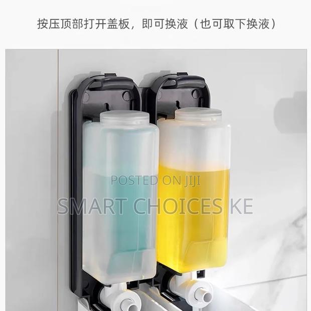 Wall-Mounted Manual Press Soap Dispenser - thumbnail 3