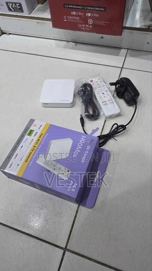 H96 Max Android 14 Tv Box With 4gb Ram 128gb Storage - thumbnail 2