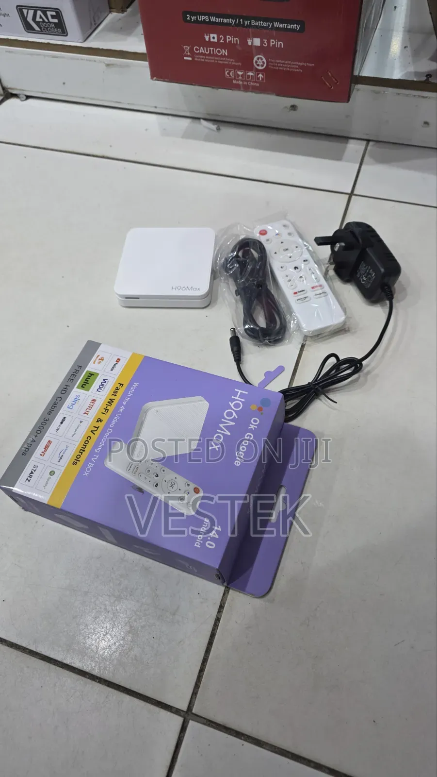 H96 Max Android 14 Tv Box With 4gb Ram 128gb Storage