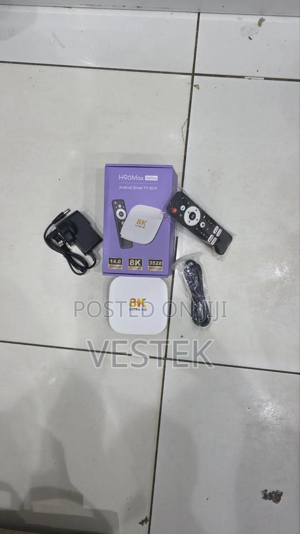 H96 Max Android 14 Tv Box With 4gb Ram & 128gb Storage - thumbnail 2