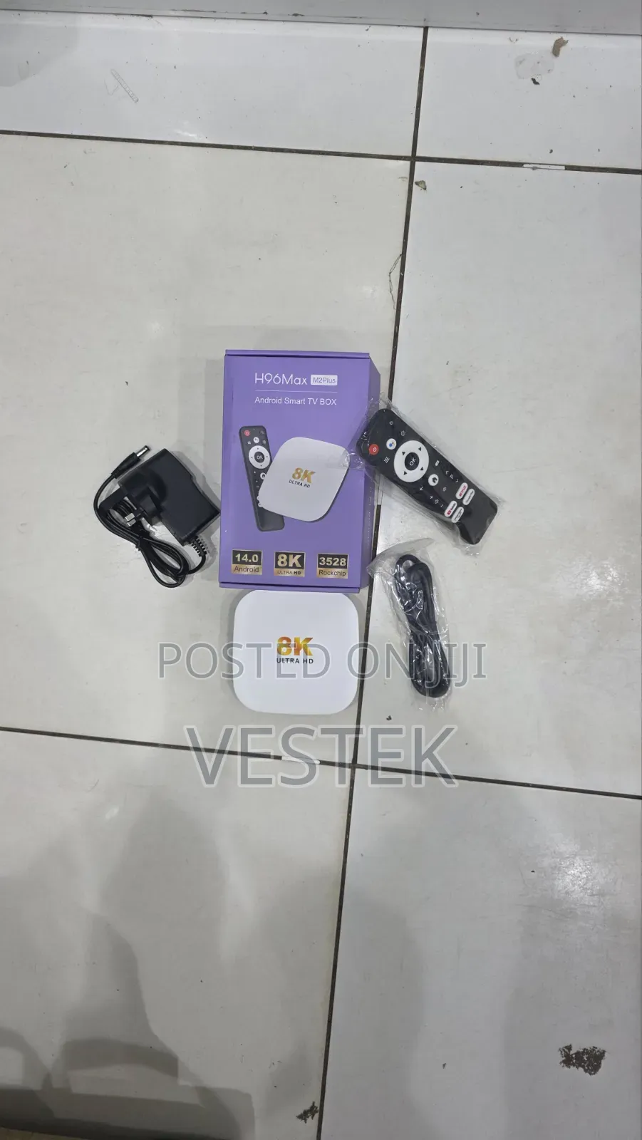 H96 Max Android 14 Tv Box With 4gb Ram & 128gb Storage