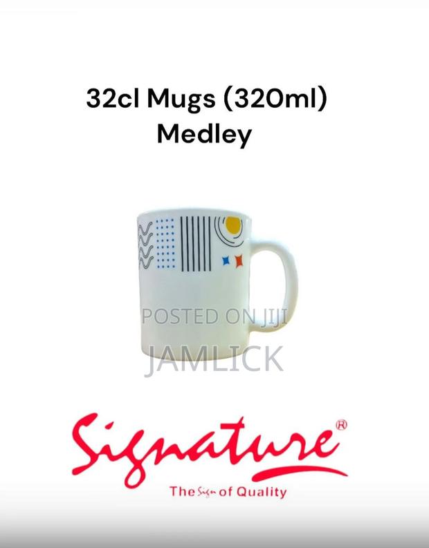 Medley Set of 6 Signature Cups - Js