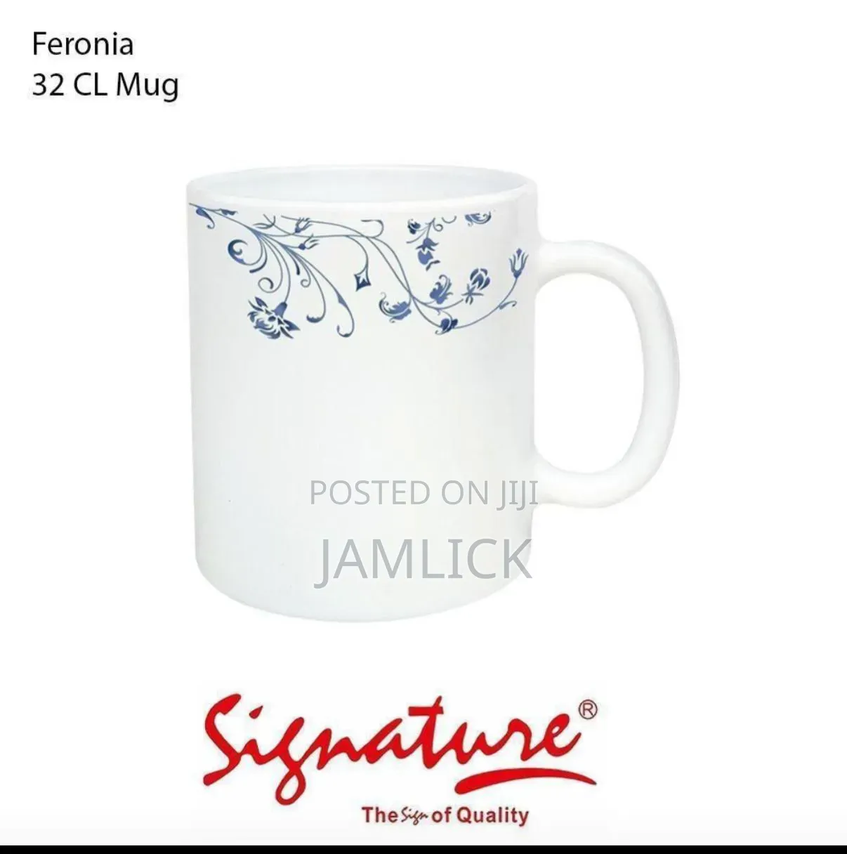 Feronia Set of 6 Signature Cups - Js
