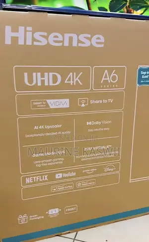 Hisense 55”Inch 55a6q Uhd Smart -A6 Series