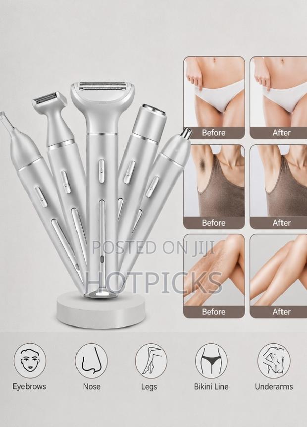 Ladies Body Shaver -Rechargable and Painless - main view
