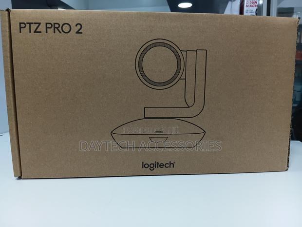 This Is a Logitech PTZ Pro 2 Video Conferencing Camera.