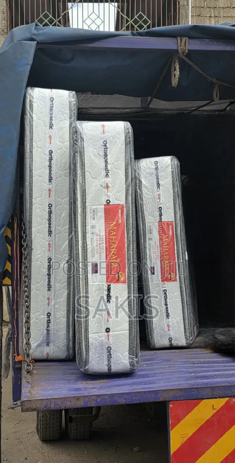 Buy Comfort! 5 X 6 X 10 Pillow Top Orthopedic Maharaja Spring Mattress