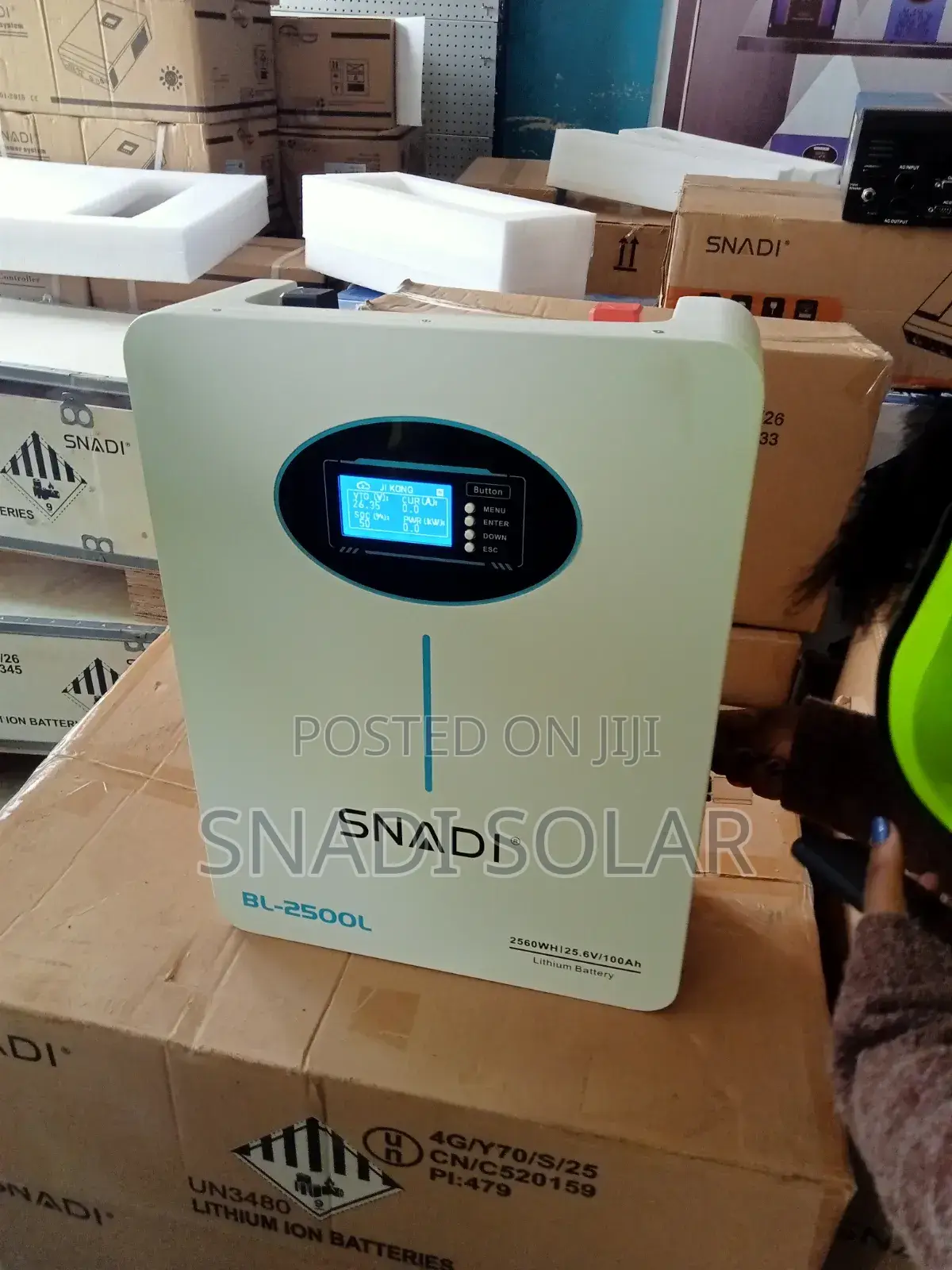 2.56kwh 24v 100ah Lithium Battery
