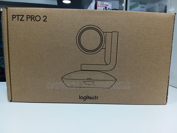 The Logitech PTZ Pro 2 Video Conferencing Webcam in Black - thumbnail 2