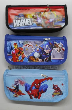 Cartoon Themed Pencil Pouch