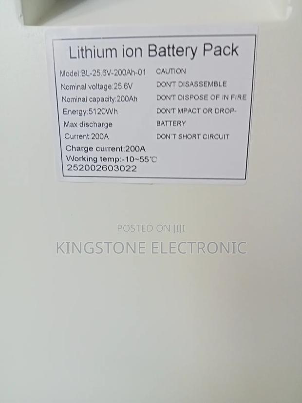 24v 200ah 5kwh Snadi Lithium Battery for Wall Mounting - thumbnail 3