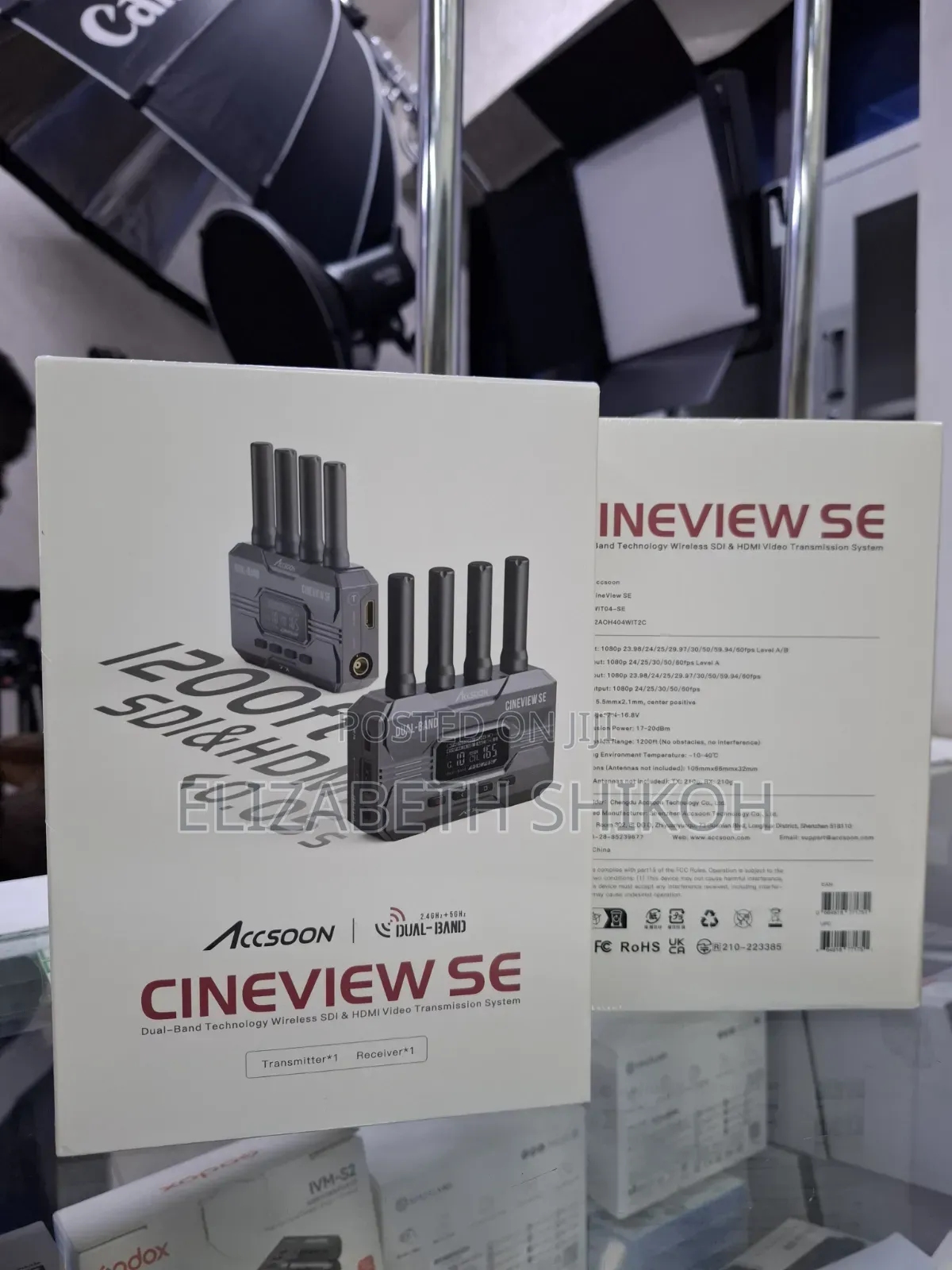 Accsoon Cineview Se Multi-Spectrum Wireless Video Transmission System