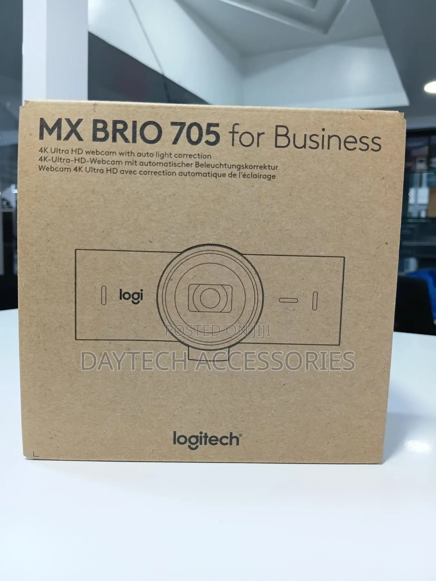 This Is the Logitech Mx Brio 705 Webcam for Business (Graphite)