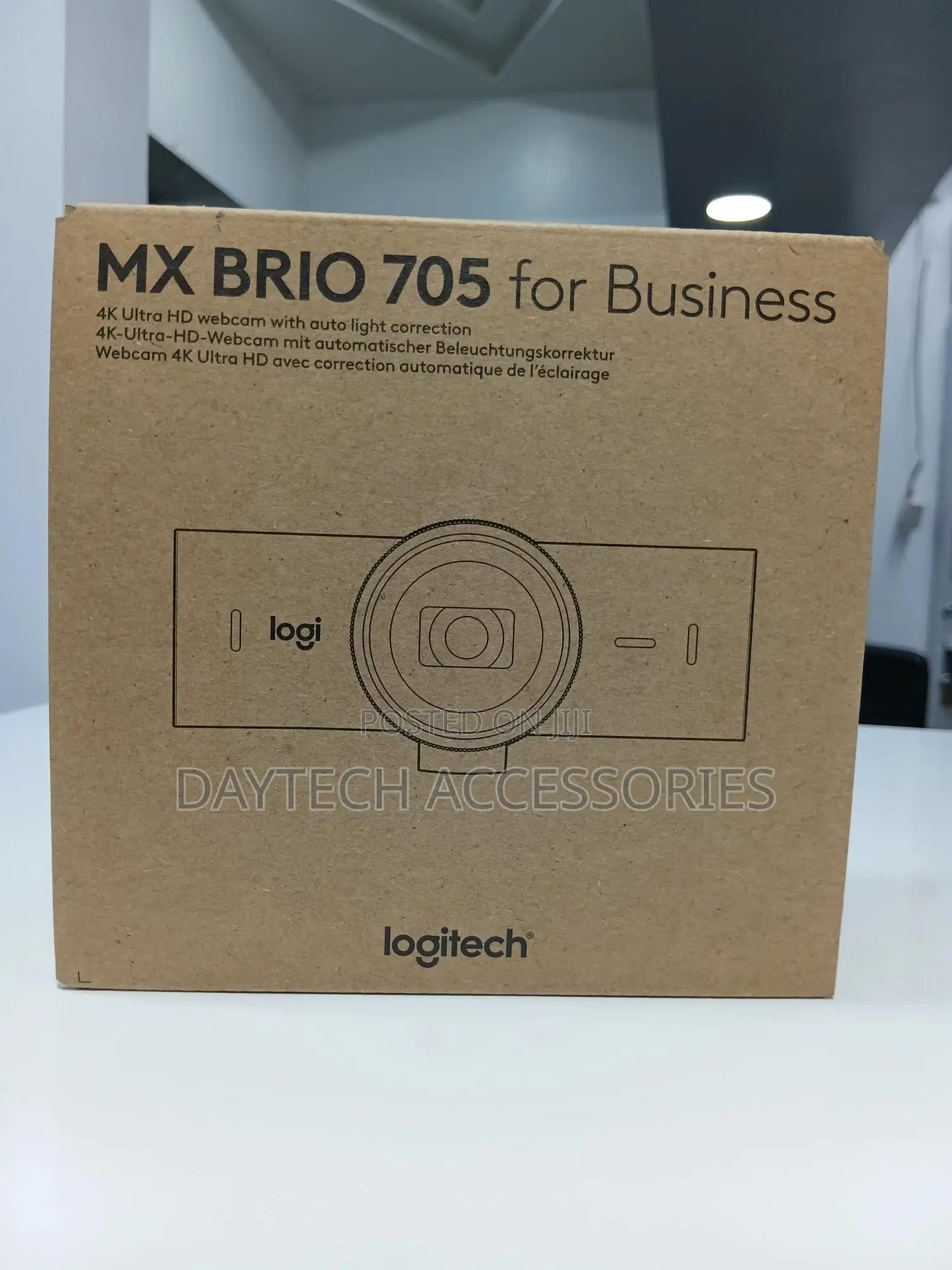 This Is the Logitech Mx Brio 705 Webcam for Business (Graphite)