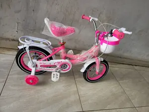 Size 12 Pink Lady Bird Kids Bicycle