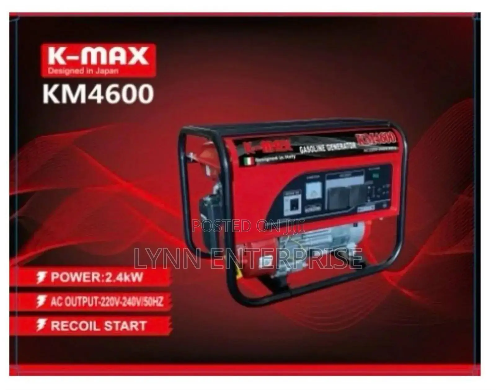 K_max Km4600 Manual Rope Start