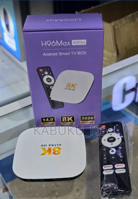 Smart H96max M2 Android Tv Box - Rk3528, 4gb Ram, 128gb Storage