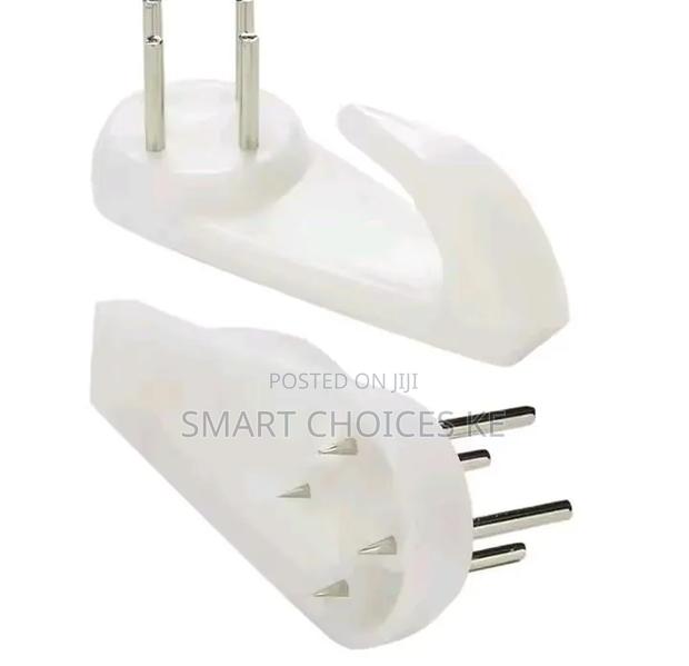 Multipurpose Big Size White Hooks Needle Like 10pc - thumbnail 3