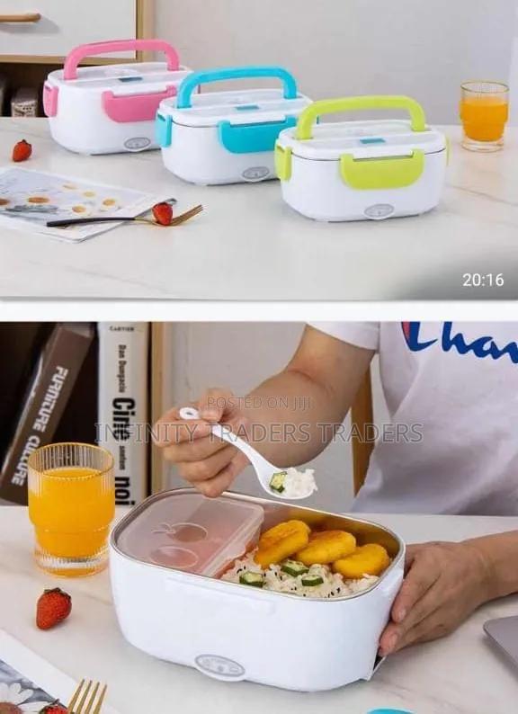 Electric Lunch Box Metallic Inside