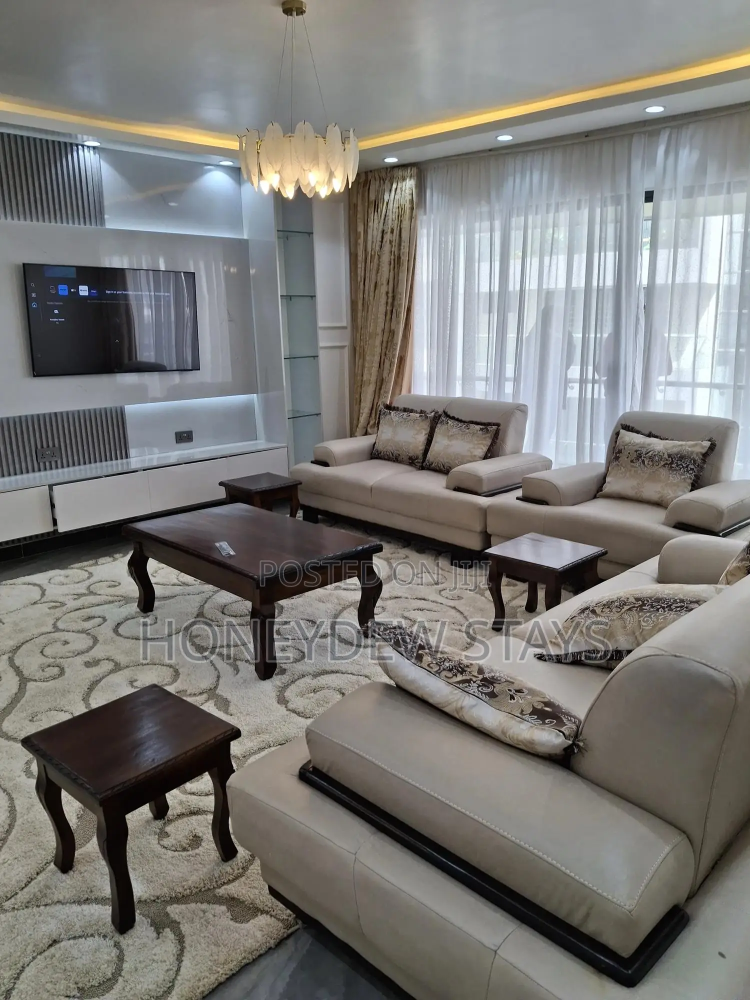 Luxury 5br Airbnb Apartment at Diamond Oak Residency, Kileleshwa