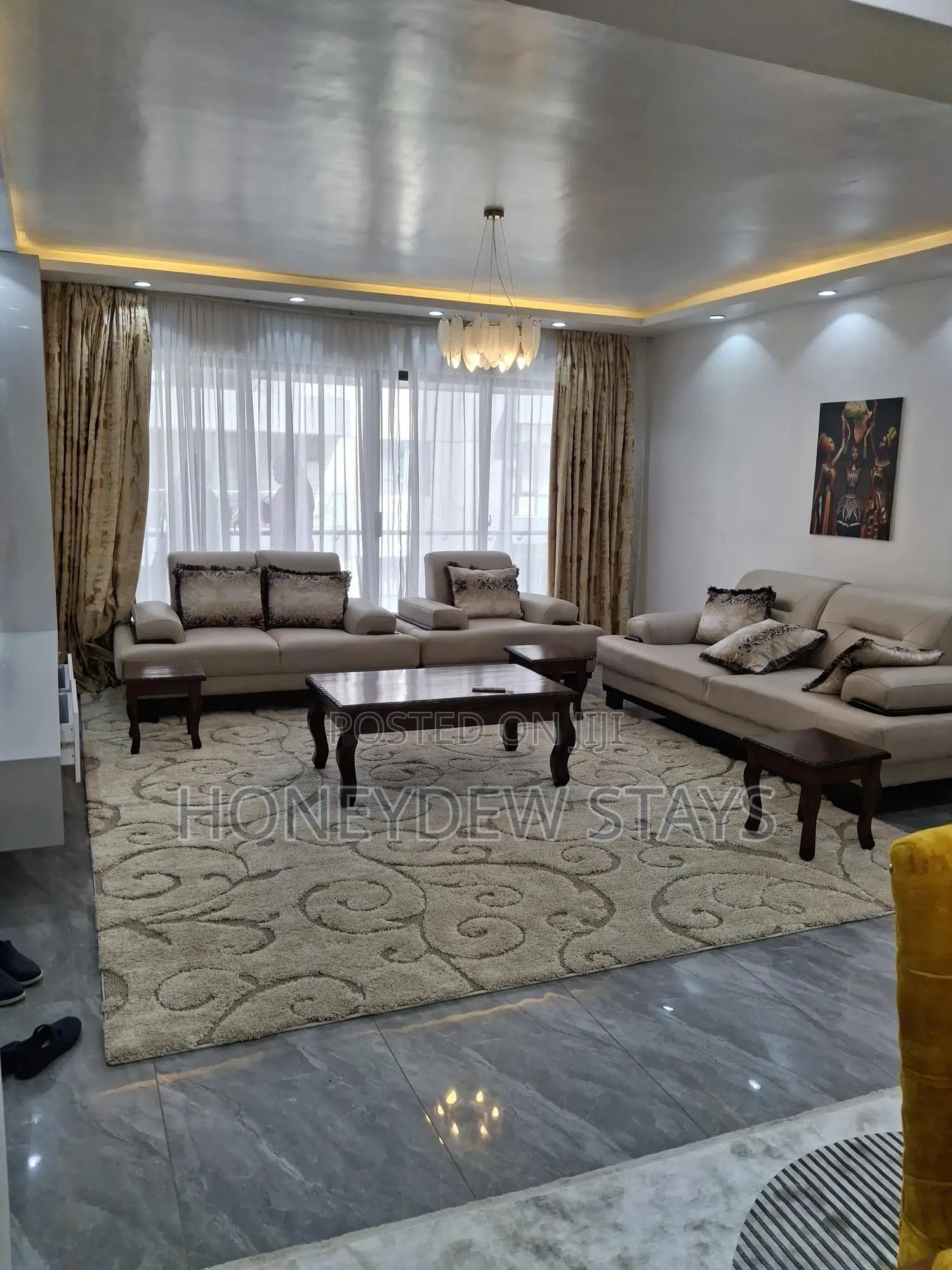 Luxury 5br Airbnb Apartment at Diamond Oak Residency, Kileleshwa