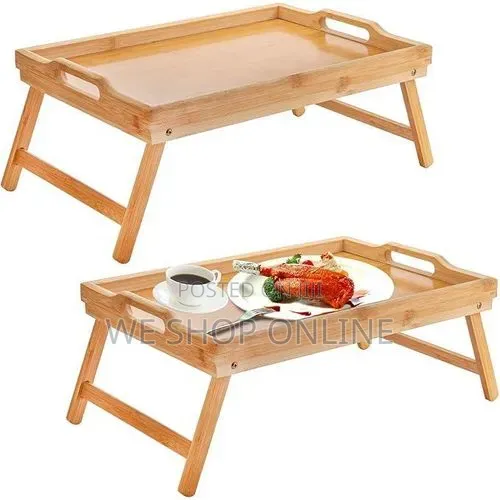 Foldable Bamboo Tray