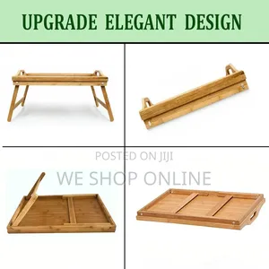 Foldable Bamboo Tray