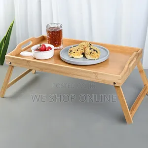 Foldable Bamboo Tray