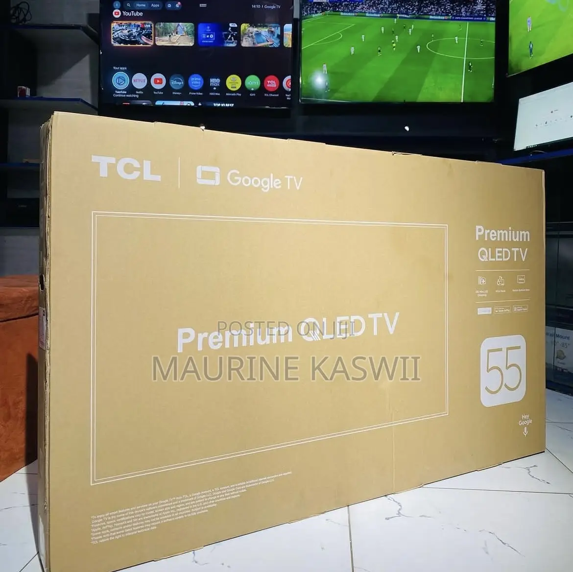 55” TCL P8l 55” Inch Premium Qled TV