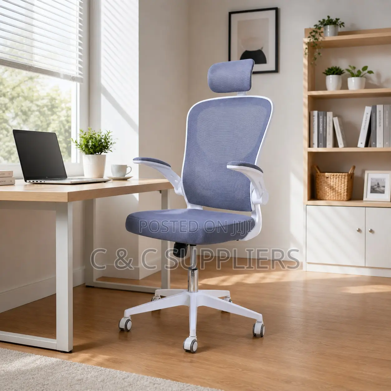 White Orthopedic Office Chair