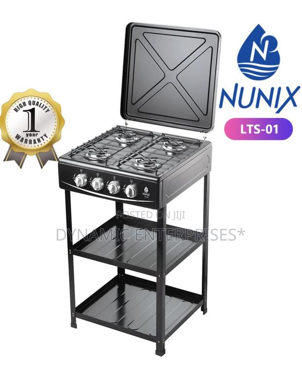 Nunix Full Gas Standing Cooker With Shelf