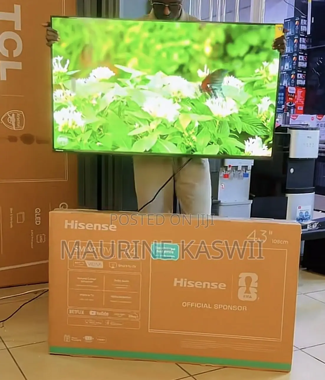 43” Hisense 43” Full Hd Frameless Tv