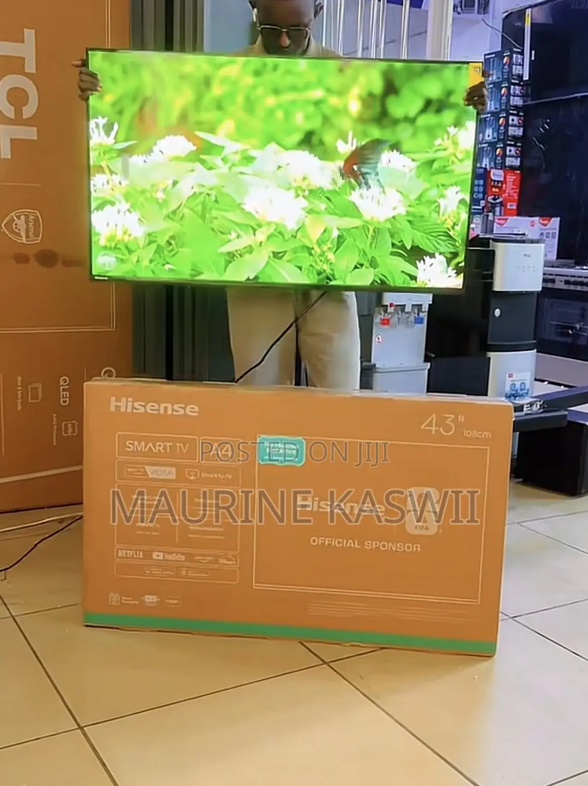 43” Hisense 43” Full Hd Frameless Tv