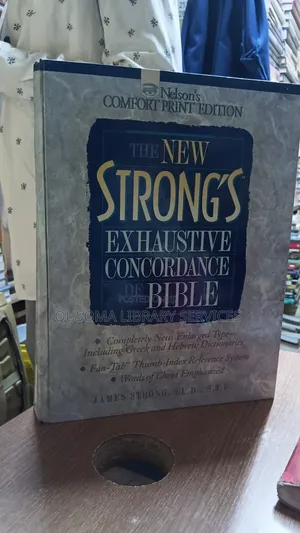 Nelson's Comfort Print - The New Strong's Exhaustive Concordance Bible