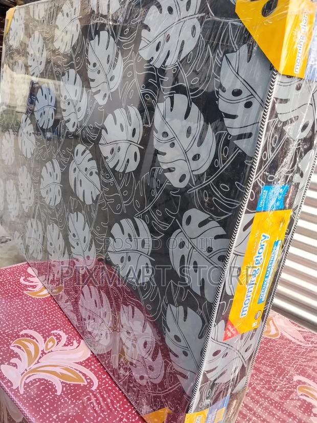 Morning Glory Mattress High Density 4x6 Plain Top, 8 Inches