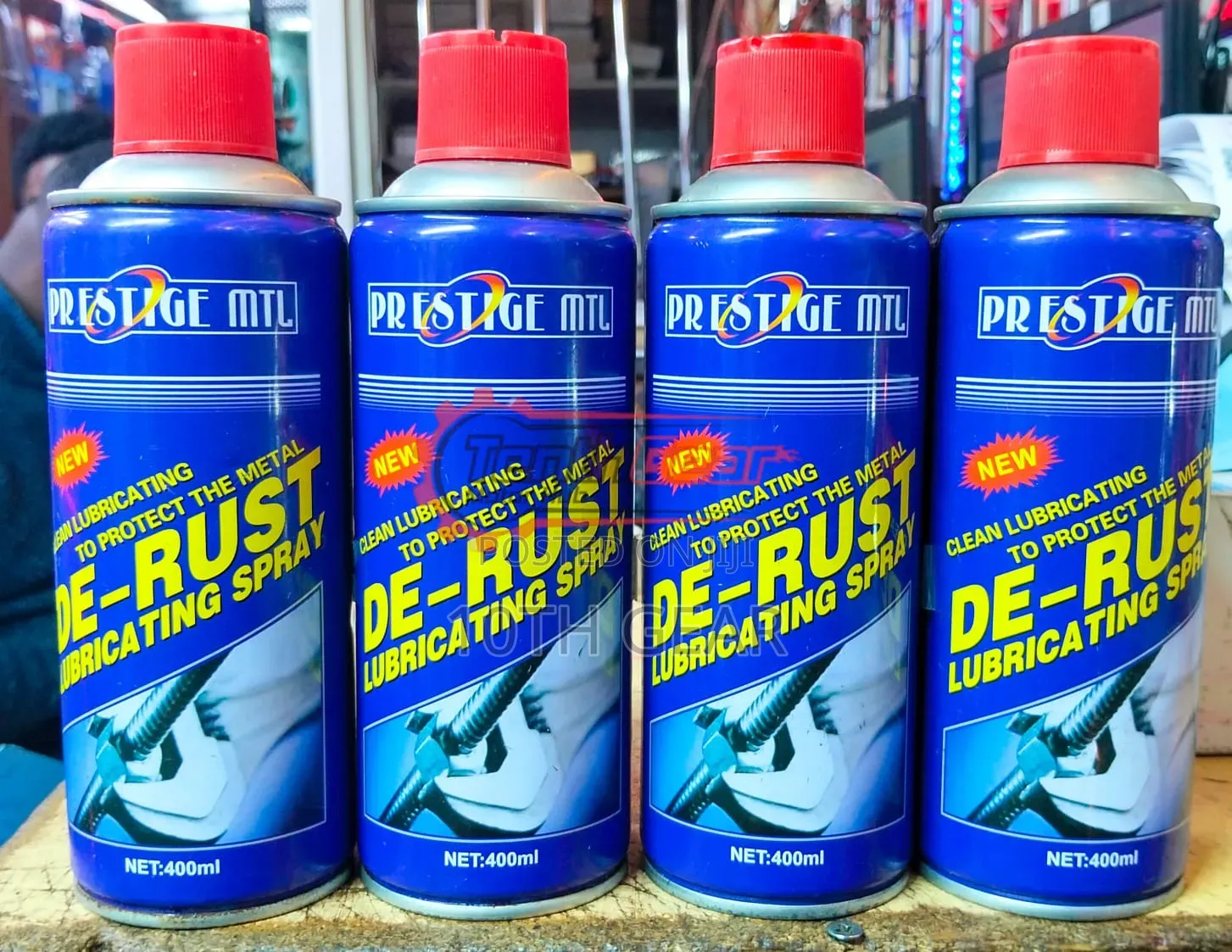 Prestige De-Rust Lubricant Spray 400 Ml