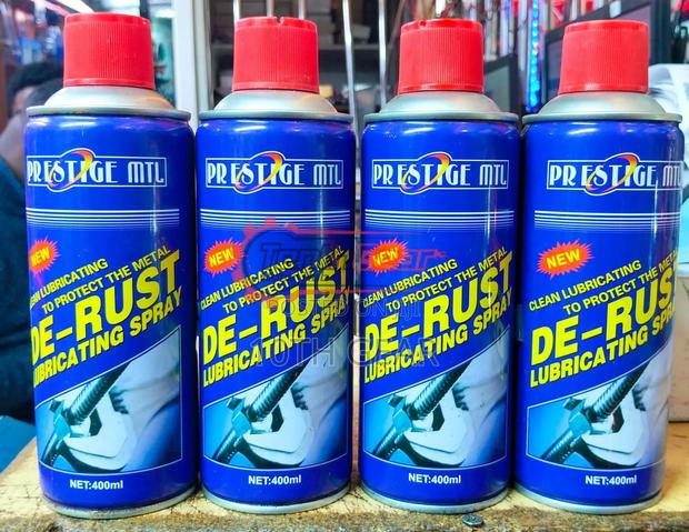 Prestige De-Rust Lubricant Spray 400 Ml - main view