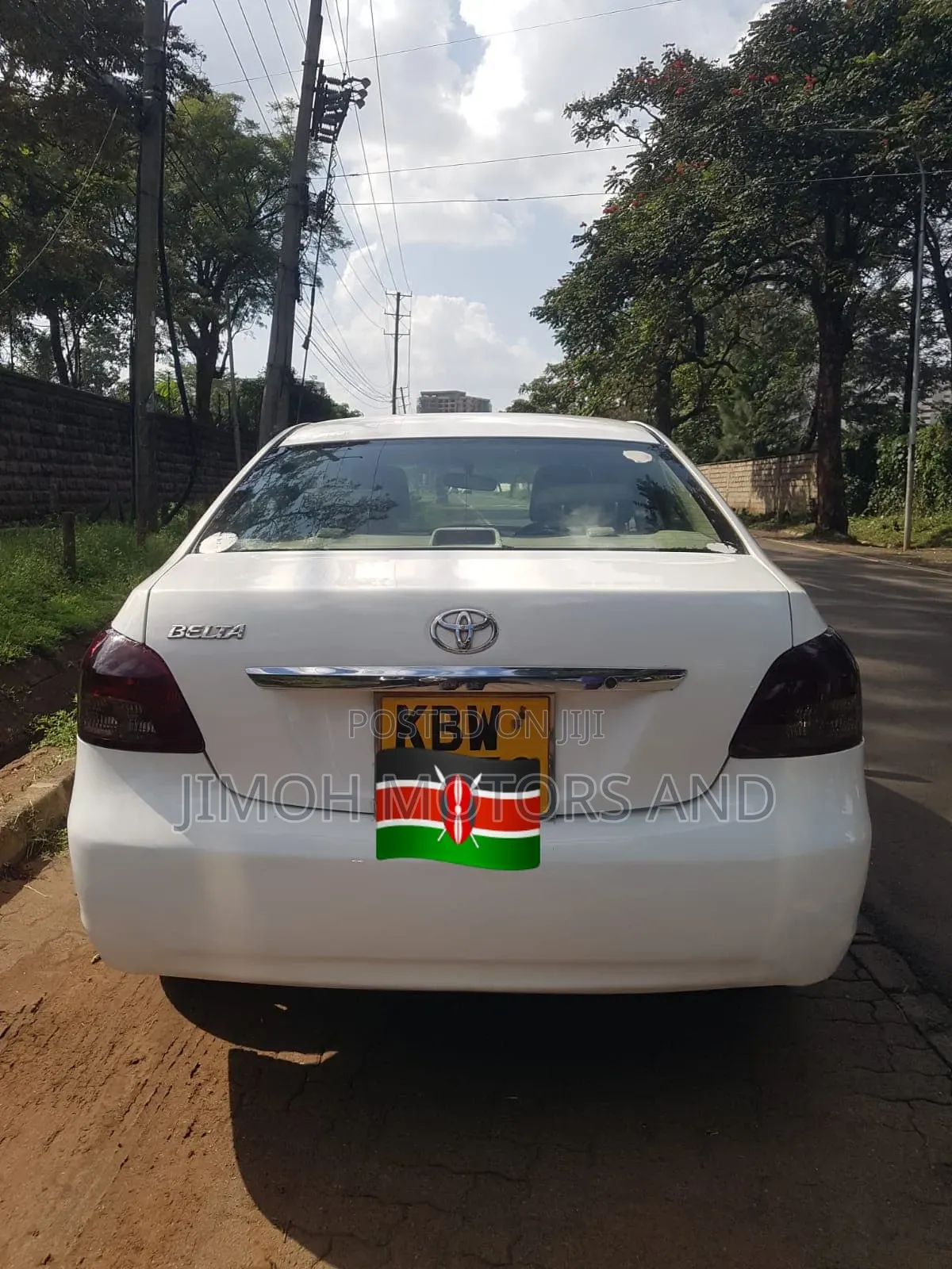 Toyota Belta 2007 White
