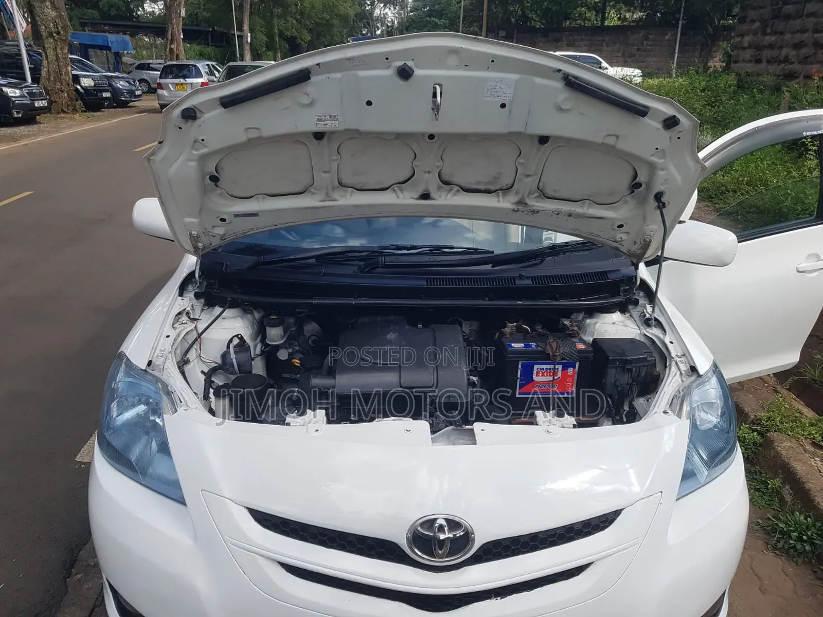 Toyota Belta 2007 White